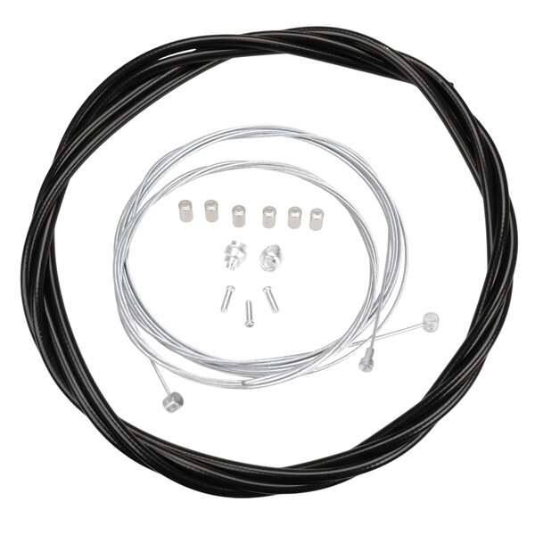 Porkchop BMX ACS Rotor Freestyle Bicycle Brake Cable Kit for BMX/MTB - BLACK