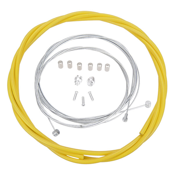 Porkchop BMX ACS Rotor Freestyle Bicycle Brake Cable Kit for BMX/MTB - YELLOW