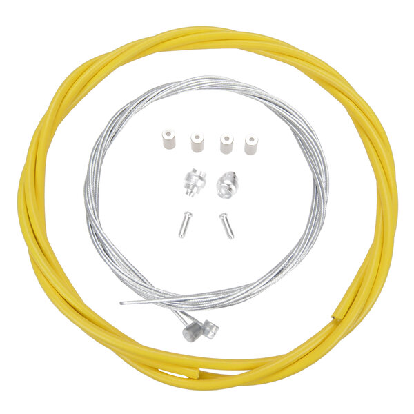 Porkchop BMX Premium Bicycle Brake Cable Kit for BMX/MTB  - YELLOW