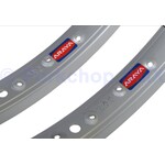 Araya old school BMX bicycle rim decals stickers - PAIR