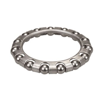 Bicycle headset ball bearings with retainer #2557 - 3/16" X 15