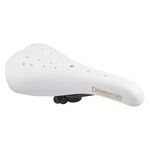 Viscount Dominator old school BMX bicycle saddle seat - WHITE