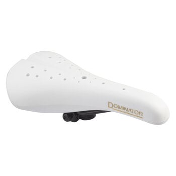 Viscount Dominator old school BMX bicycle saddle seat - WHITE