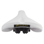 Viscount Dominator old school BMX bicycle saddle seat - WHITE