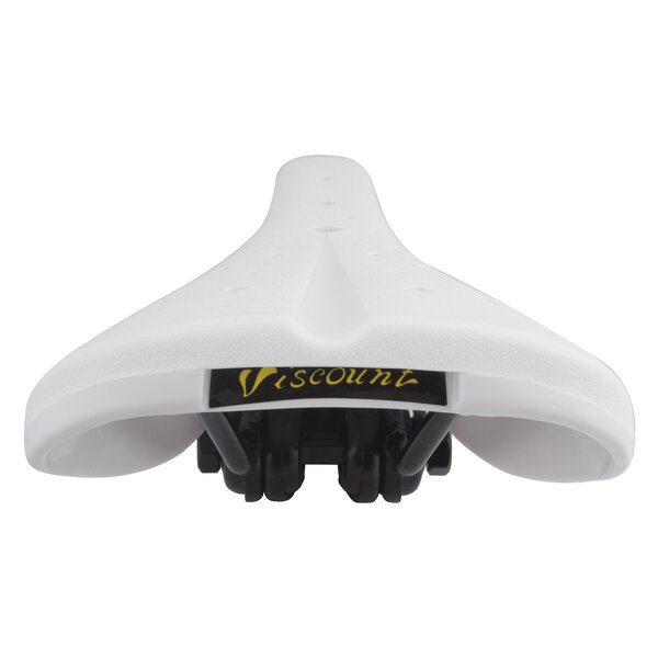 Viscount Dominator old school BMX bicycle saddle seat - WHITE