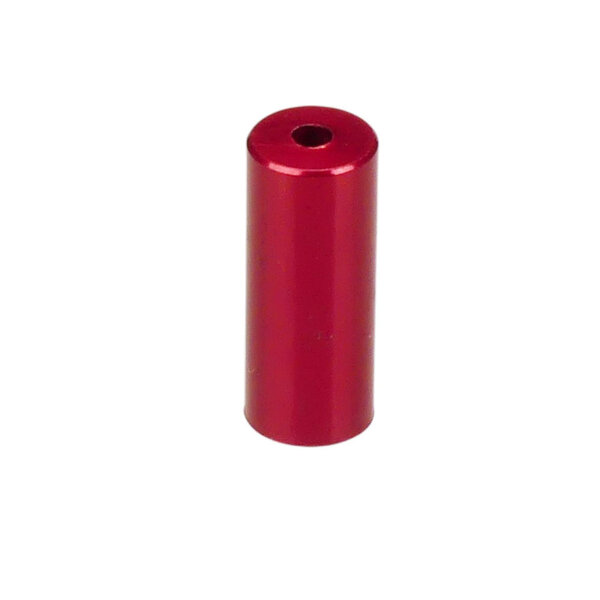 Dia-Compe Dia-Compe Brake Cable Ferrule - 5mm - RED ANODIZED (EACH)