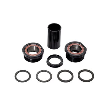 Theory Euro (BSA) sealed bearing Bottom Bracket for 22mm crank spindle BLACK