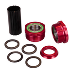 Theory Euro (BSA) sealed bearing Bottom Bracket for 22mm crank spindle RED