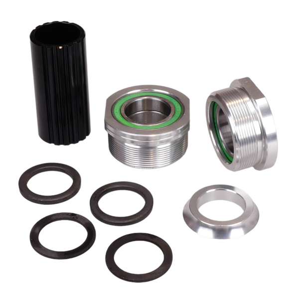 Theory Euro (BSA) sealed bearing Bottom Bracket for 22mm crank spindle SILVER
