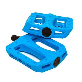 S&M S&M Hoder BTM pedals, 9/16" spindle (for 3 piece cranks) - LIGHTER THAN MAUI BLUE