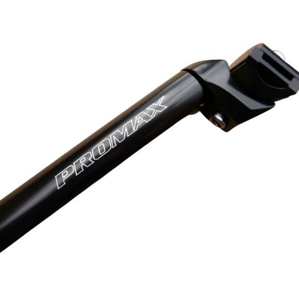 Promax micro adjust aluminum alloy bicycle seat post 25.4mm x 350mm - BLACK