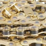 KMC ***BLEMISH***KMC BMX Bicycle Chain S1 (formerly) Z410 1/2" x 1/8" x 112L  - GOLD***BLEMISH***