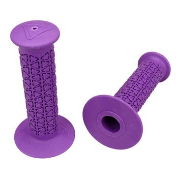 A'ME AME old school BMX bicycle grips - ROUNDS - MAGENTA PURPLE