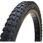 Kenda Kenda K44 KNOBBY dirt tread old school BMX bicycle tire - 16" X 1.75" - BLACK