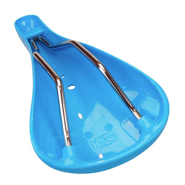 Velo Velo VL-117 old school BMX LIGHTNING BOLT bicycle seat MAUI BLUE - NEW!