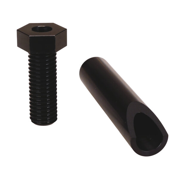 Porkchop BMX Chromoly 21.1mm stem quill and hollow top bolt for Tuf Neck / Pro Neck