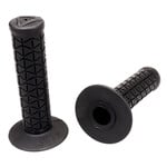 A'ME AME reissue BUBBLE FONT old school BMX bicycle grips - TRI - BLACK