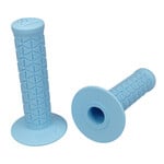 A'ME AME reissue BUBBLE FONT old school BMX bicycle grips - TRI - BABY BLUE