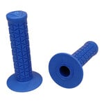 A'ME AME reissue BUBBLE FONT old school BMX bicycle grips - TRI - BLUE