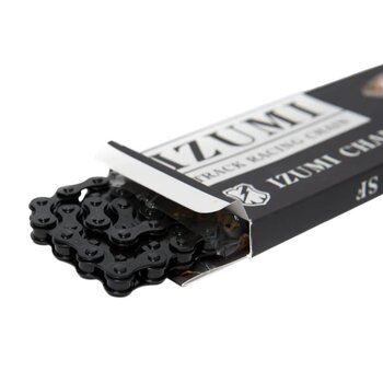 Izumi Izumi x MASH BMX single speed bicycle chain 1/2" X 1/8" 116L JET BLACK