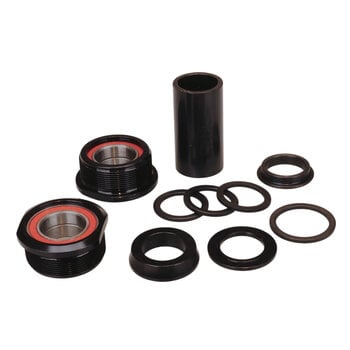 Porkchop BMX BMX Bicycle 19mm Euro threaded (BSA) sealed bearing Bottom Bracket for 19mm spindle BLACK