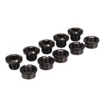Porkchop BMX Titanium BMX bicycle single speed chainring bolts - set of 5 - SMOKE BLACK