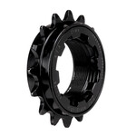 ATA 16T (1.37") Chromoly BMX Bicycle Freewheel 1/2" X 1/8" - BLACK