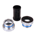 Samox Euro Outboard BSA bottom bracket for 24mm spindle, 68mm shell SILVER