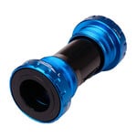 Samox Euro Outboard BSA bottom bracket for 24mm spindle, 68mm shell BLUE