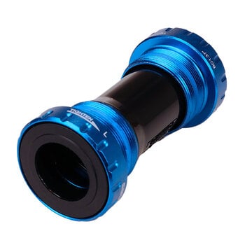 Samox Euro Outboard BSA bottom bracket for 24mm spindle, 68/73mm shell BLUE
