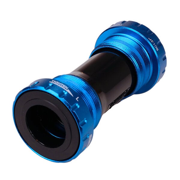 Samox Euro Outboard BSA bottom bracket for 24mm spindle, 68mm shell BLUE