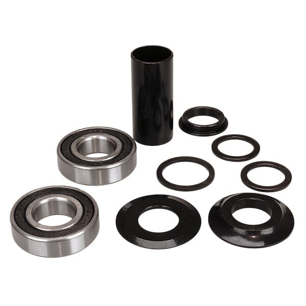 19mm Sealed Bearing MID Bottom Bracket BLACK (for 73mm shell)