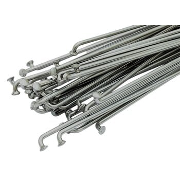 ANY LENGTH **NON-REFUNDABLE*** Stainless Steel J-bend Bicycle Spokes MADE IN USA 14G (2.0mm) non-butted (EACH)