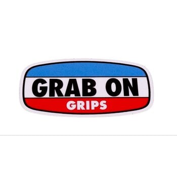 Grab On Grab On sticker 3 3/8" X 1 3/4" (MADE IN USA)