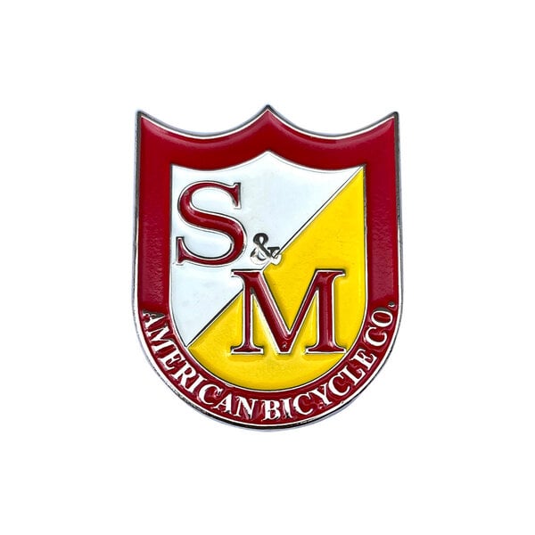 S&M S&M Shield Logo enamel pin