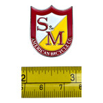 S&M S&M Shield Logo enamel pin