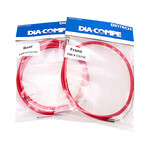 Dia-Compe Dia-Compe BMX bicycle brake cable front and rear SET - RED