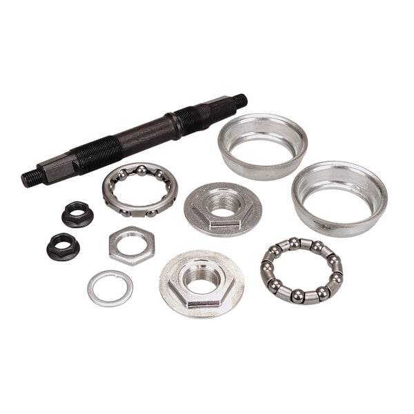 Square tapered spindle and bottom bracket BMX conversion kit