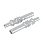 House of Looptail These Things Aluminum Inline Cable Adjusters (PAIR) SILVER