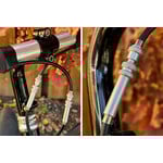 House of Looptail These Things Aluminum Inline Cable Adjusters (PAIR) SILVER