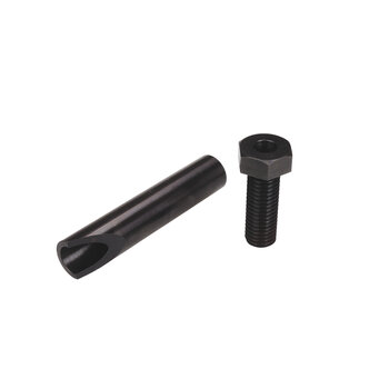 Porkchop BMX Chromoly 21.1mm stem quill and hollow top bolt for Tuf Neck / Pro Neck