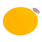 Preston Petty Products Preston Petty old school BMX OVAL Number Plate 11"X 9" YELLOW