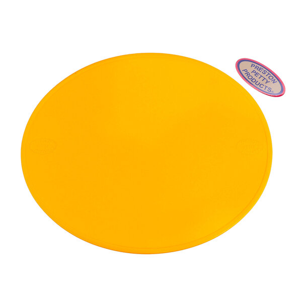 Preston Petty Products Preston Petty old school BMX OVAL Number Plate 11"X 9" YELLOW