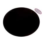 Preston Petty old school BMX OVAL Number Plate 11"X 9" BLACK