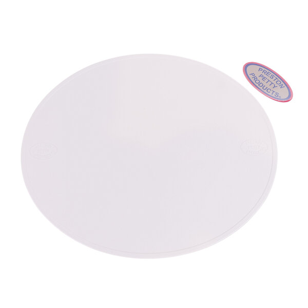 Preston Petty Products Preston Petty old school BMX OVAL Number Plate 11"X 9" WHITE