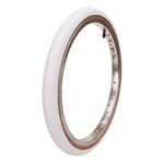 Kenda Kenda K55 freestyle tread BMX bicycle skinwall tire - 20" X 1.75 - WHITE