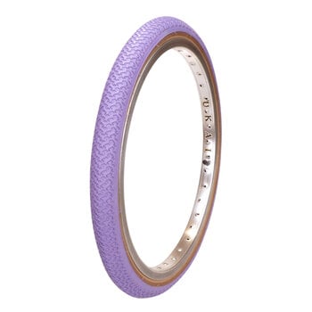 Kenda Kenda K55 freestyle tread BMX bicycle skinwall tire - 20" X 1.75 - LAVENDER
