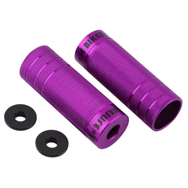 SE Racing SE Racing Wheelie Pegs BMX bicycle 3/8" or 14mm (PAIR) - PURPLE