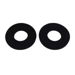 Porkchop BMX Porkchop BMX old school BMX bicycle foam grip donuts BLACK