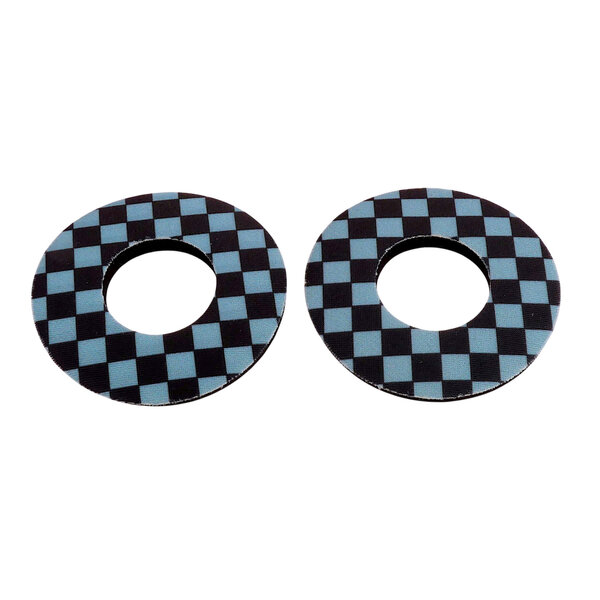 Porkchop BMX Porkchop BMX old school BMX bicycle foam grip donuts CHECKERBOARD GREY / BLACK